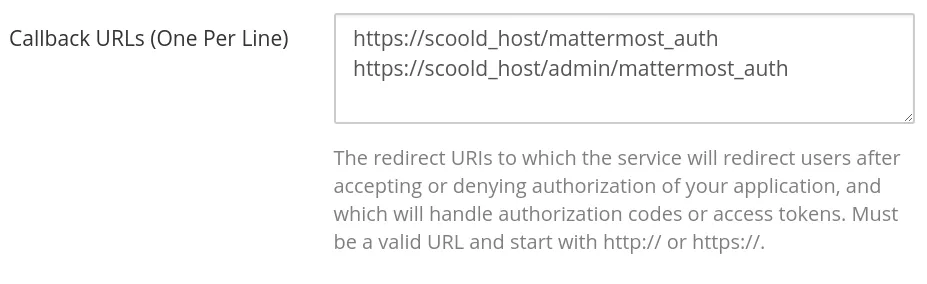 Mattermost Integration Screenshot
