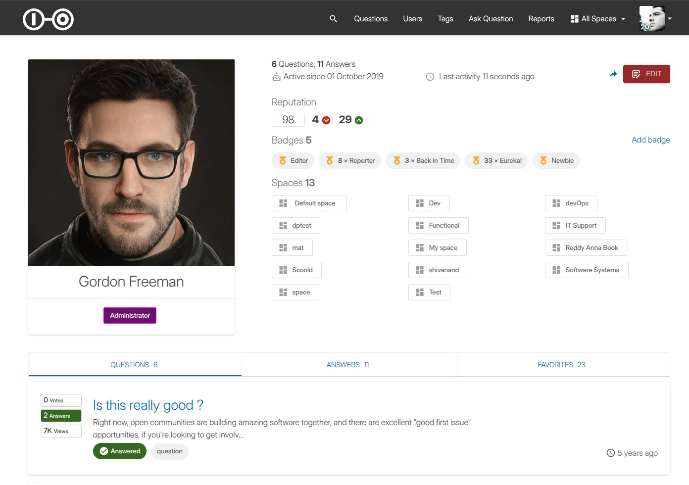 Scoold screenshot 4