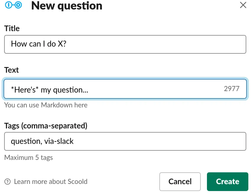 Integration screenshot - Full editing capability
