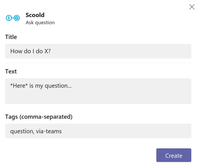 Integration screenshot - Full editing capability
